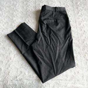 JB Britches Pants Trousers Mens 38x32 Charcoal Gray Torino Wool Formal Classic